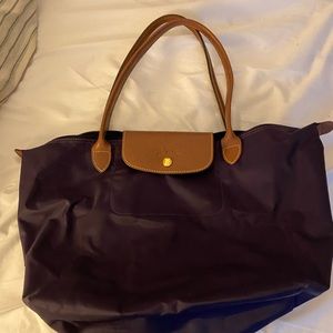 Longchamp Le Pliage Medium Tote with Long Handles